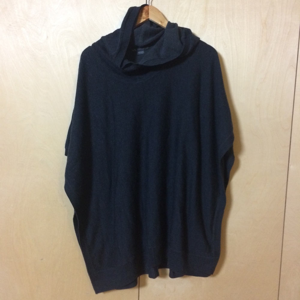 Armani Exchange sz XS/S oversized wool blend hoody